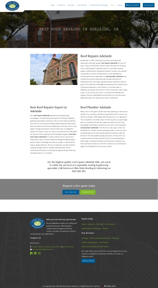 Roof Repairs Adelaide