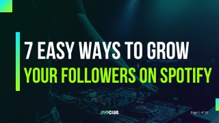 Learn How to Get Followers on Spotify in 7 Simple Ways