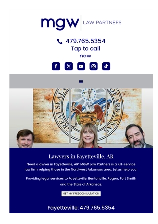 Lawyer Fayetteville AR
