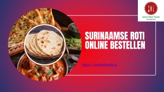 Surinaamse Roti Online Bestellen