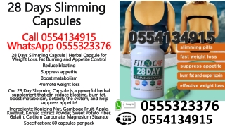 28 Days Slimming Capsule Herbal Capsule for Weight Loss