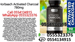 Horbaach Activated Charcoal 780mg Capsules