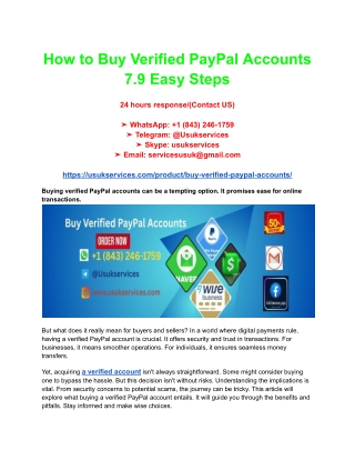 _How to Buy Verified PayPal Accounts 7.9 Easy Steps