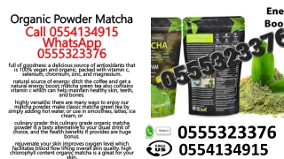 Organic Powder Matcha Price In Ghana