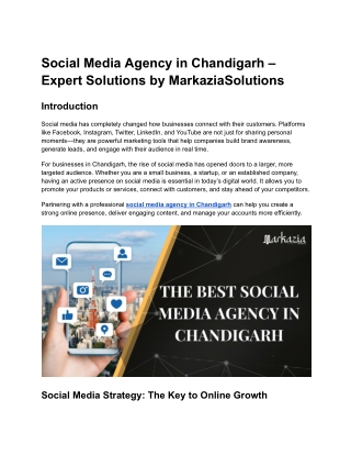 Social media in chandigarh