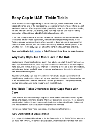 Baby Cap in UAE _ Tickle Tickle (1)