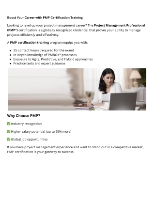 PMP Certification Training in Phoenix, AZ (2)