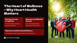 The Heart of Wellness Why Heart Health Matters suaveconciergelife