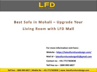 Best Sofa in Mohali