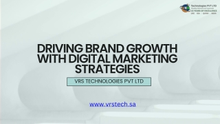 Driving Brand Growth with Digital Marketing Strategies