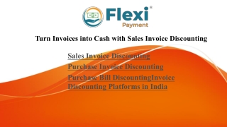 Top Invoice Discounting Platforms in India for Fast Cash