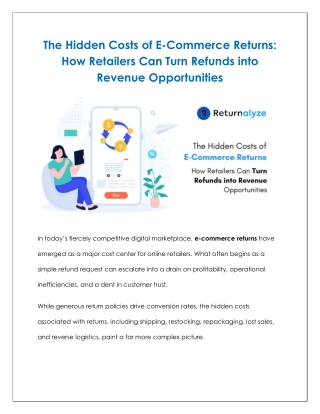 The Hidden Costs of E-Commerce Returns_ How Retailers Can Turn Refunds into Revenue Opportunities