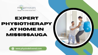 Expert Physiotherapy at Home in Mississauga