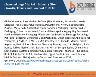 Gusseted Bags Market