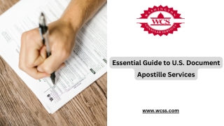 Essential Guide to U.S. Document Apostille Services – Step-by-Step Help for Glob