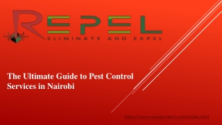 The Ultimate Guide to Pest Control Services in Nairobi