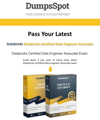 Databricks-Certified-Data-Engineer-Associate Dumps