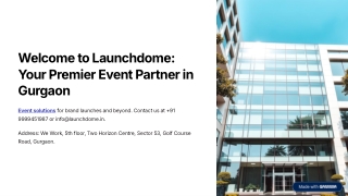 Event Management Services in Gurgaon – Corporate & Brand Events