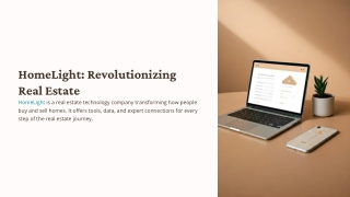 HomeLight Revolutionizing Real Estate