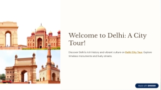Delhi City Tour: Explore the Capital of India