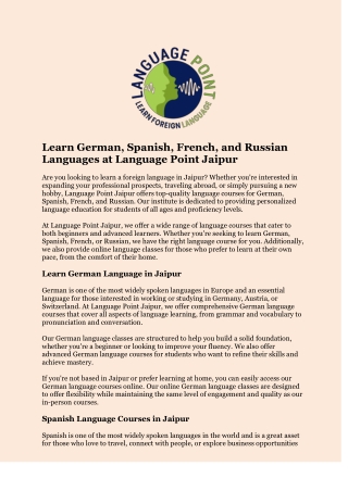 Learn Russian Language