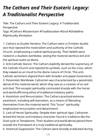 The_Cathars_and_Their_Esoteric_Legacy_A_Traditionalist_Perspective
