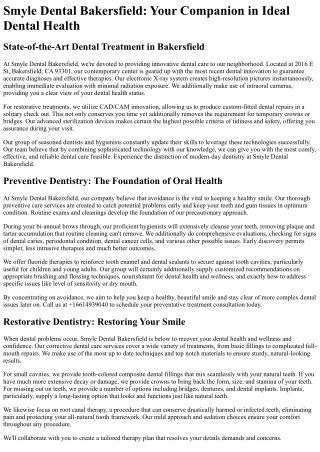 Smyle Dental Bakersfield