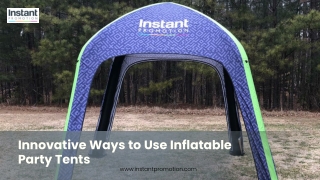 Innovative Inflatable Tent Ideas!