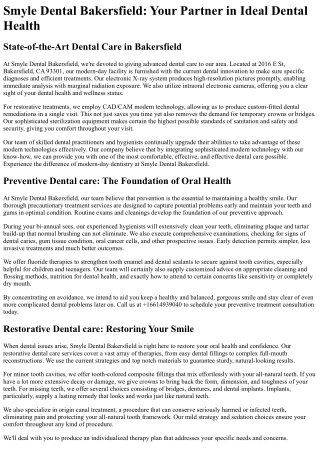 Smyle Dental Bakersfield