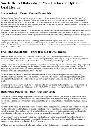 Smyle Dental Bakersfield