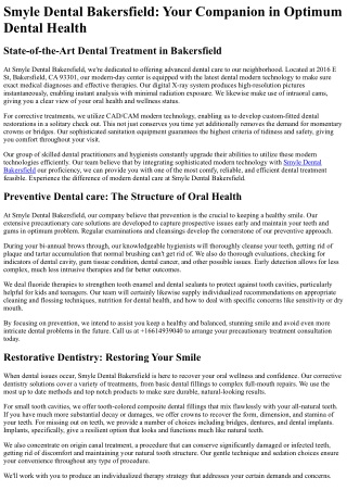 Smyle Dental Bakersfield