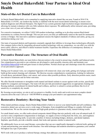 Smyle Dental Bakersfield