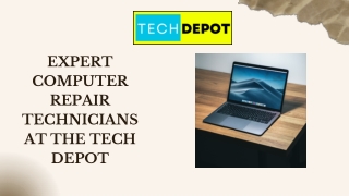 Fast & Reliable Help from Expert Computer Repair Technicians