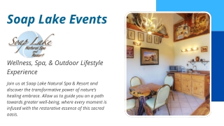 Soap Lake Events