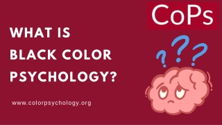 What is Black Color Psychology?