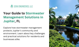 Stormwater Management Solutions in Jupiter