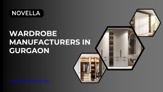 Wardrobe Manufacturers in Gurgaon