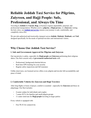 Jeddah Taxi Services (1)