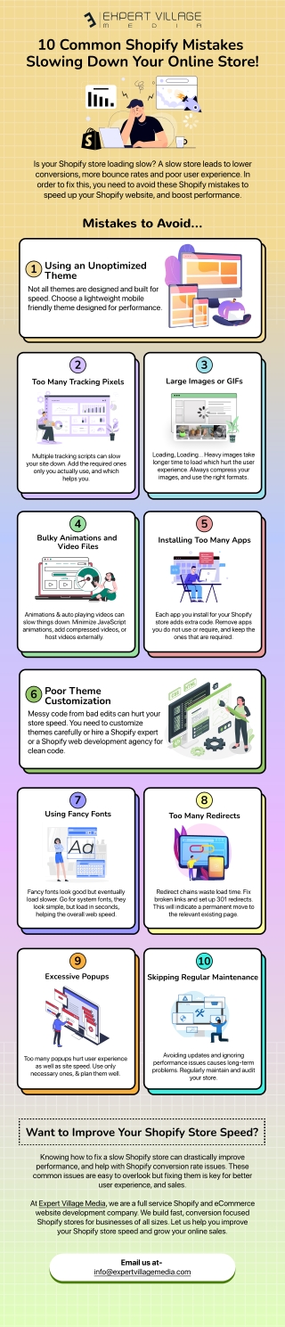 10 Common Shopify Mistakes Slowing Down Your Online Store