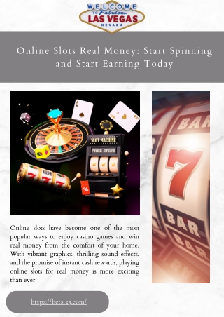 Bets Twenty Five: Your Go-To Platform for Online Slots Real Money