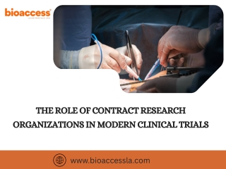 Top Benefits of Partnering with a Contract Research Organization – bioaccess®