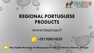 Regional Portuguese Products