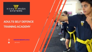 Adults Self Defence Training Academy - www.kravmagasystems.com.au