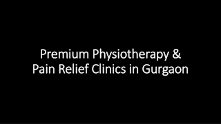 Premium Physiotherapy & Pain Relief Clinics in Gurgaon