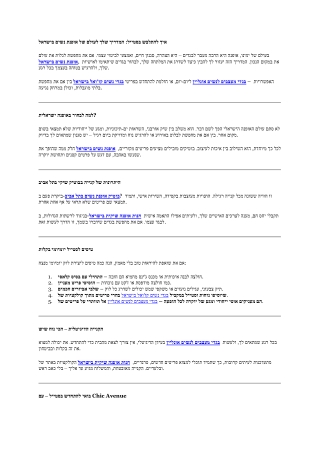 חנות אופנה שיקית בישראל