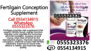 Fertilgain Conception Supplement Price In Ghana