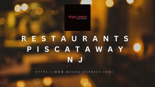 Restaurants Piscataway NJ