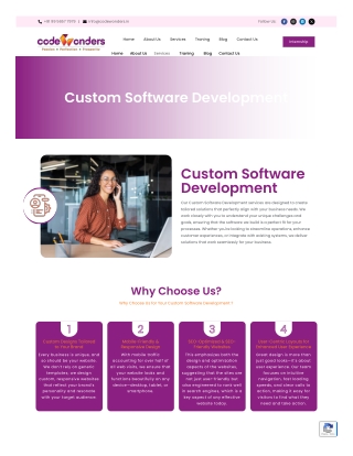 Custom Software Development Services That Drive Business Growth | CodeWonders