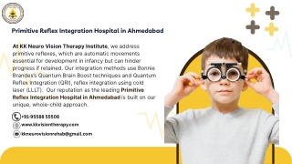 primitive reflex integration hospital in ahmedabad
