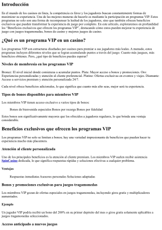 Beneficios exclusivos que ofrecen los programas VIP